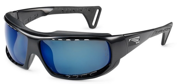 LiP Sunglasses Typhoon Black/Gun Blue